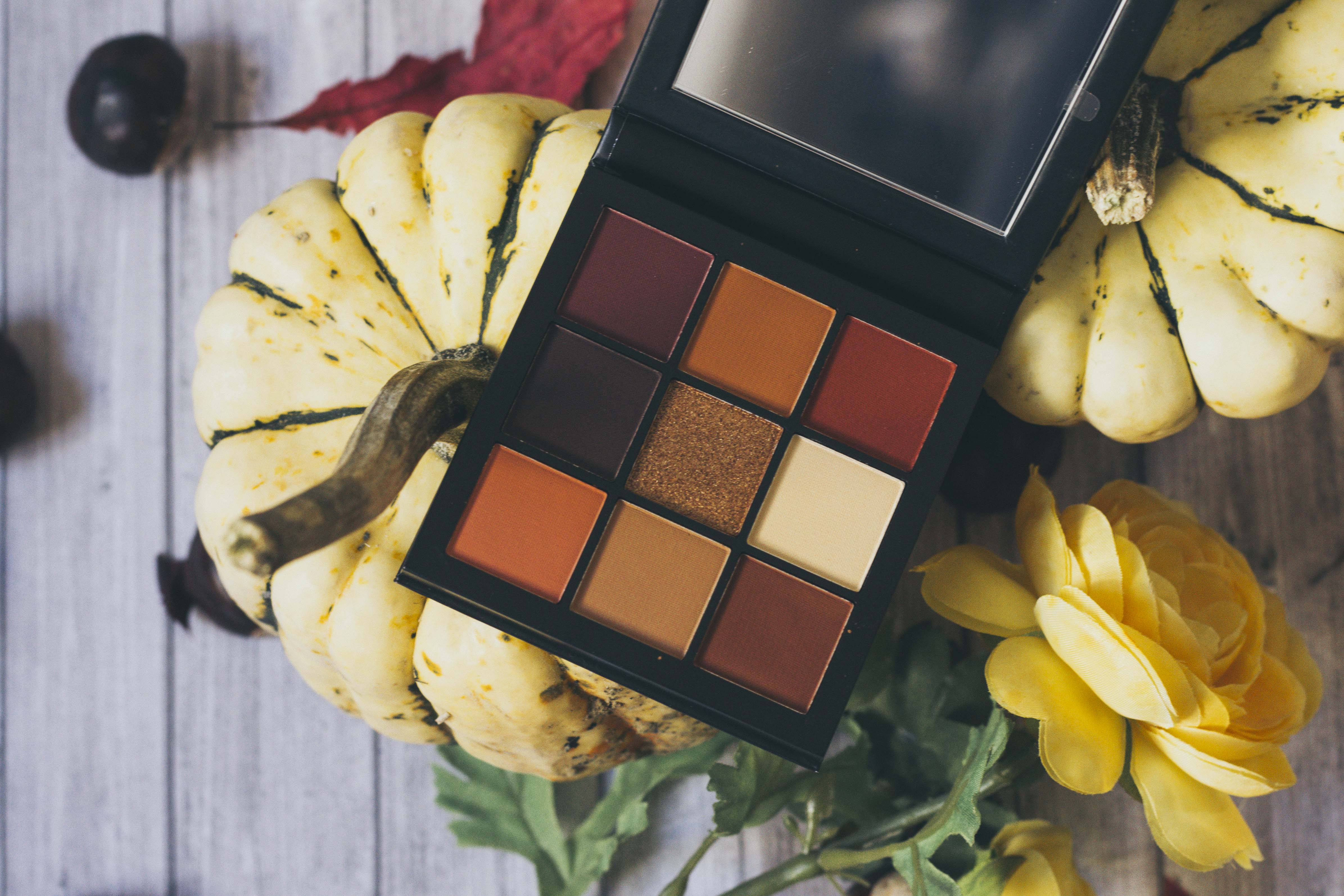 huda beauty warm brow obsessions