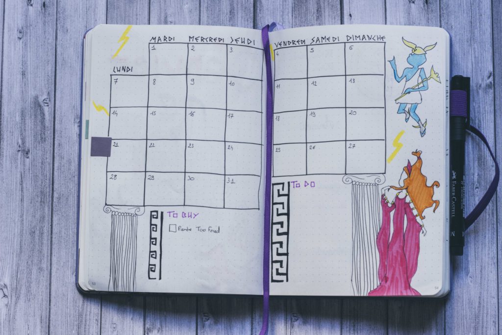 Bullet Journal Disney Janvier 2019 : Hercule