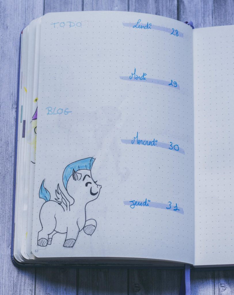 Bullet Journal Disney Janvier 2019 : Hercule