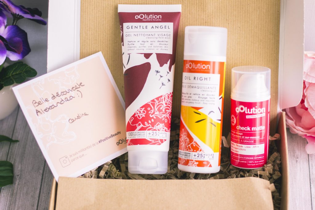 Oolution, boite de produits