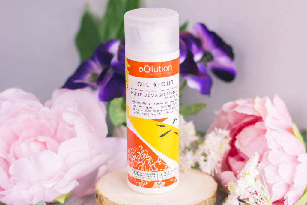 Oolution, oil right huile démaquillante